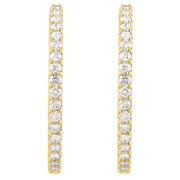 Inside-Outside Hoop Earrings