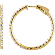 Inside-Outside Hoop Earrings