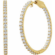 Inside-Outside Hoop Earrings