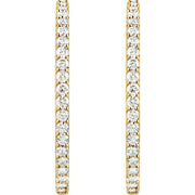 Inside-Outside Hoop Earrings