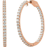 Inside-Outside Hoop Earrings