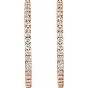 Inside-Outside Hoop Earrings