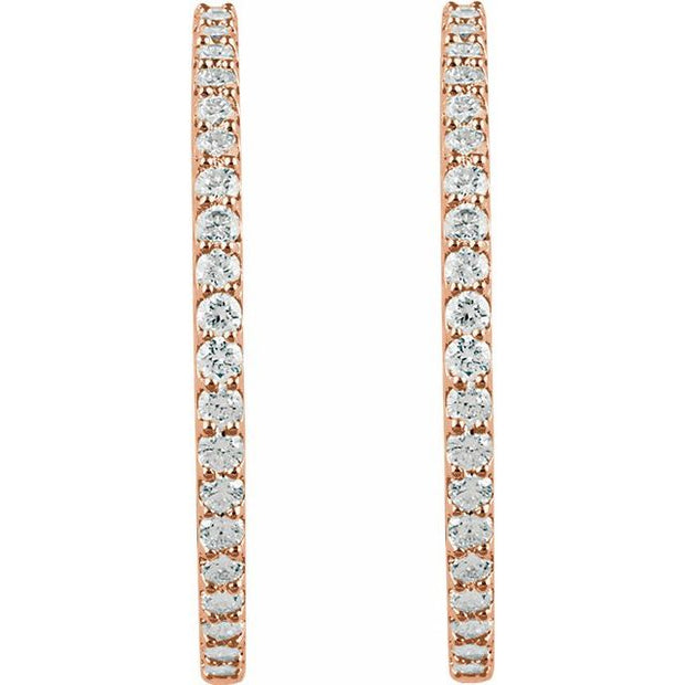 Inside-Outside Hoop Earrings
