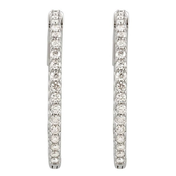 Inside-Outside Hoop Earrings