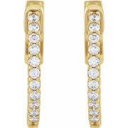 Inside-Outside Hoop Earrings