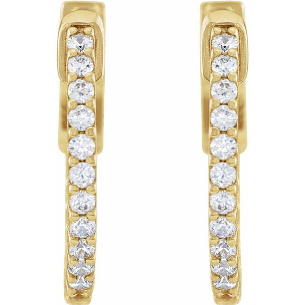 Inside-Outside Hoop Earrings