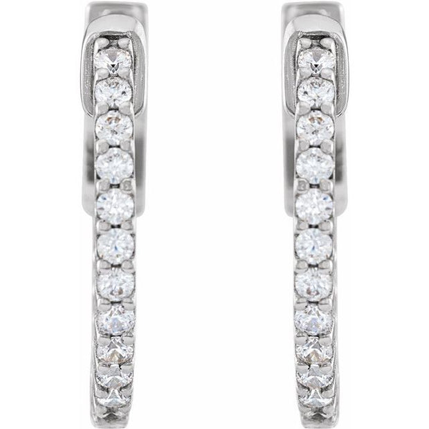 Inside-Outside Hoop Earrings