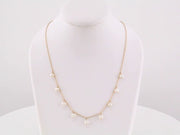 Pearl Station Necklace