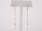Graduated Pearl Earrings
