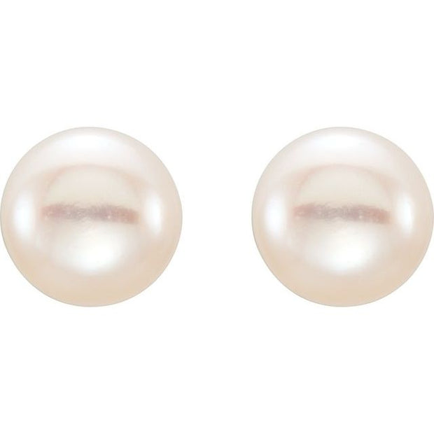 Pearl Stud Earrings