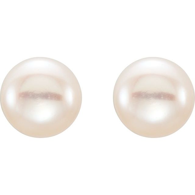 Pearl Stud Earrings