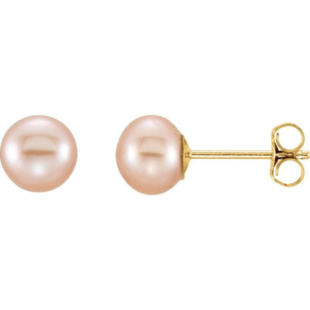 Pearl Stud Earrings