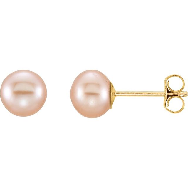 Pearl Stud Earrings