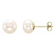Pearl Stud Earrings