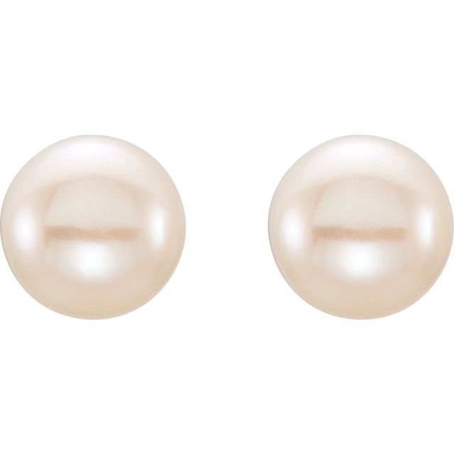Pearl Stud Earrings