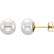 Pearl Stud Earrings