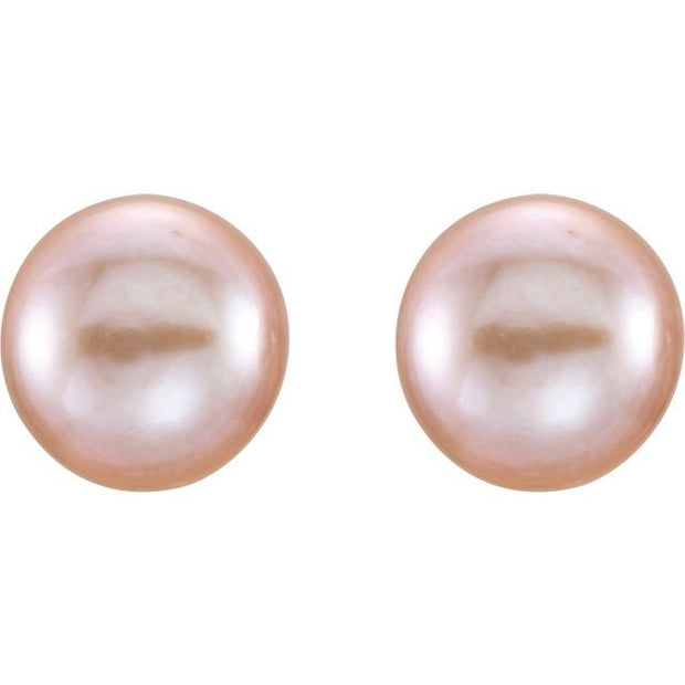Pearl Stud Earrings