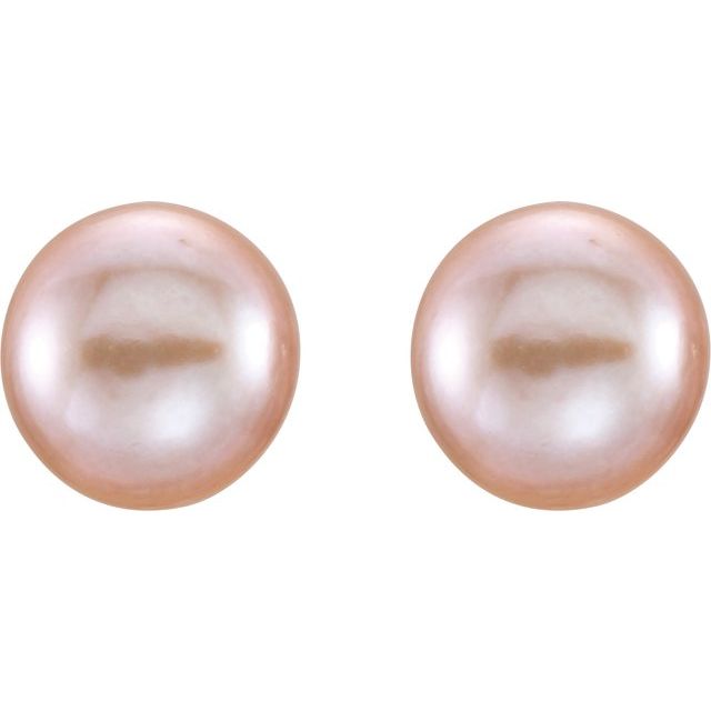 Pearl Stud Earrings