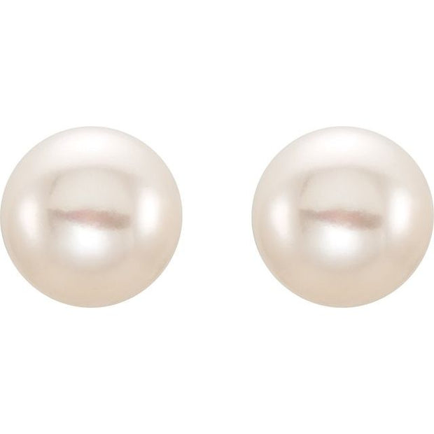 Pearl Stud Earrings