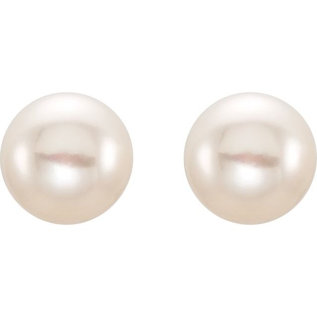 Pearl Stud Earrings