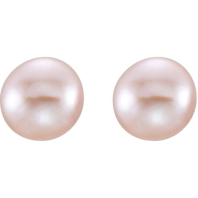 Pearl Stud Earrings