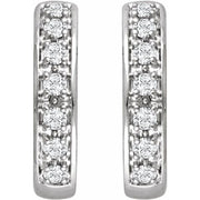 Accented Hoop Earrings
