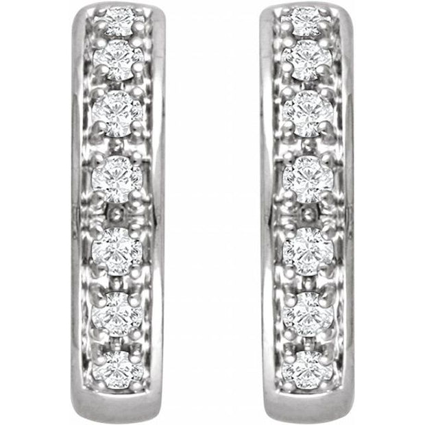 Accented Hoop Earrings