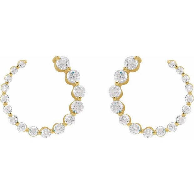 Front-Back Earrings