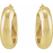 Tube Hoop Earrings