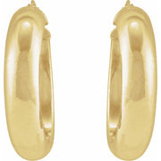 Tube Hoop Earrings