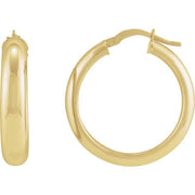 Tube Hoop Earrings
