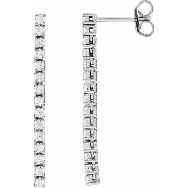 Accented Drop Earrings