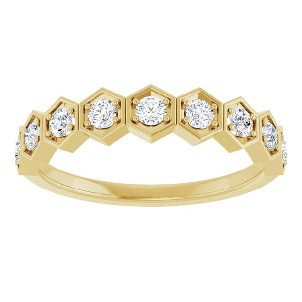 Stackable Geometric Ring