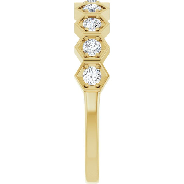 Stackable Geometric Ring
