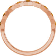 Stackable Geometric Ring