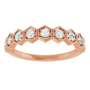 Stackable Geometric Ring