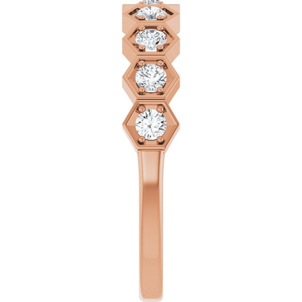 Stackable Geometric Ring