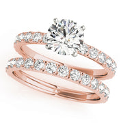 14K Rose Gold 1.33ctw Round Diamond Engagement Ring