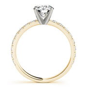 14K Yellow Gold 1.33ctw Diamond Engagement Ring