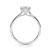 1.0 CT Round Diamond Engagement Solitaire Ring