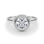 1.0 CT Round Diamond Engagement Solitaire Ring