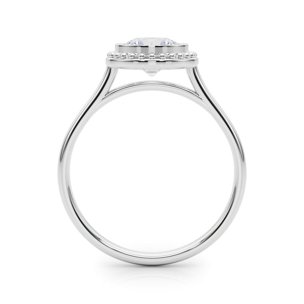 1.0 CT Round Diamond Engagement Solitaire Ring