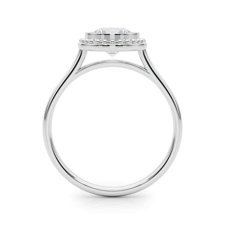 1.0 CT Round Diamond Engagement Solitaire Ring