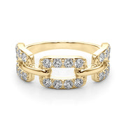 14K Yellow Gold Multi-Diamond Ring