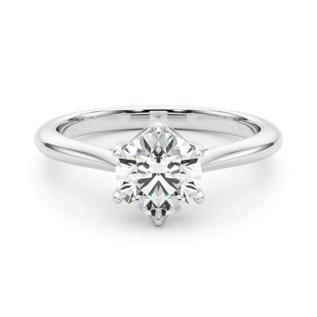 1.0 CT Round Diamond Solitaire Ring | Engagement