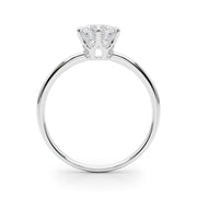 1.0 CT Round Diamond Solitaire Engagement Ring