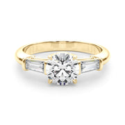 14K Yellow Gold Diamond Engagement Ring 1.5ctw