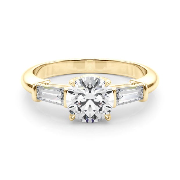 14K Yellow Gold Diamond Engagement Ring 1.5ctw
