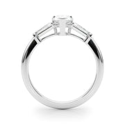 Taper Baguette Diamond Engagement Ring