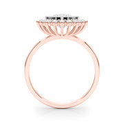 14K Rose Gold 1.33ctw Round Diamond Engagement Ring